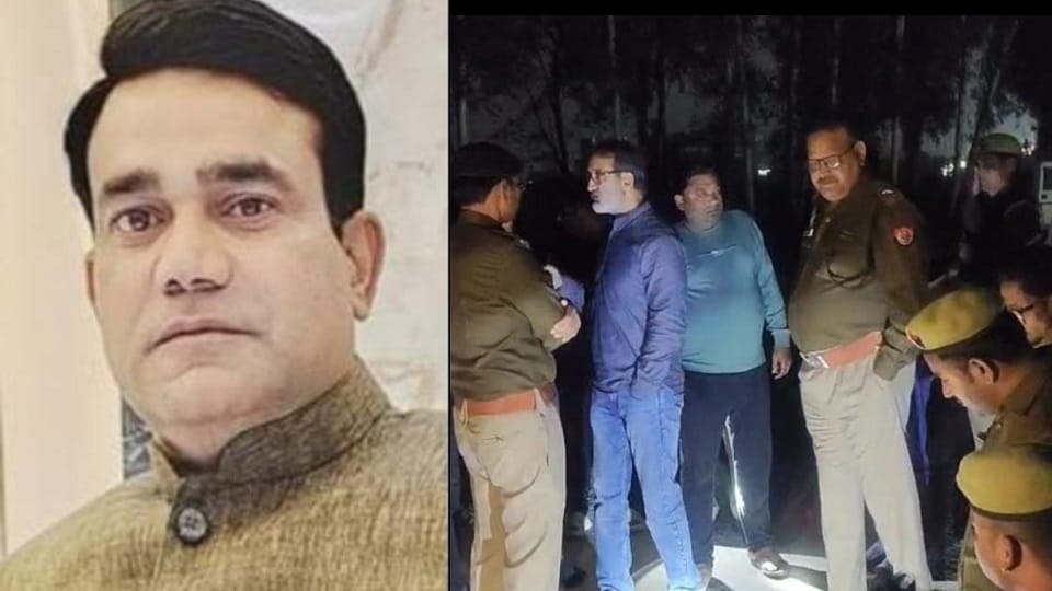 etah news property dealer murdered