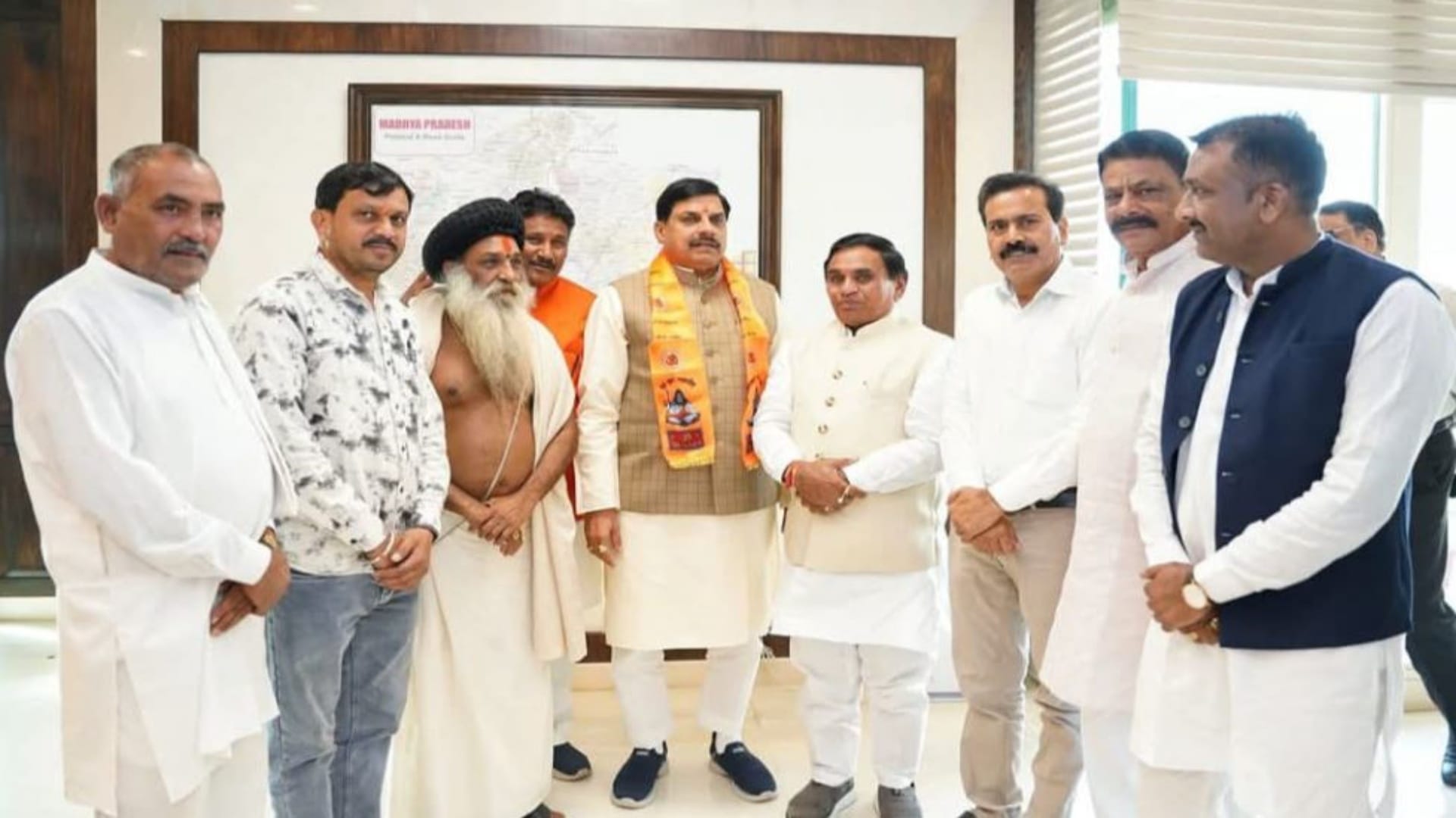 ममलेश्वर लोक निर्माण के मामले में सीएम से मिला प्रतिनिधिमंडल