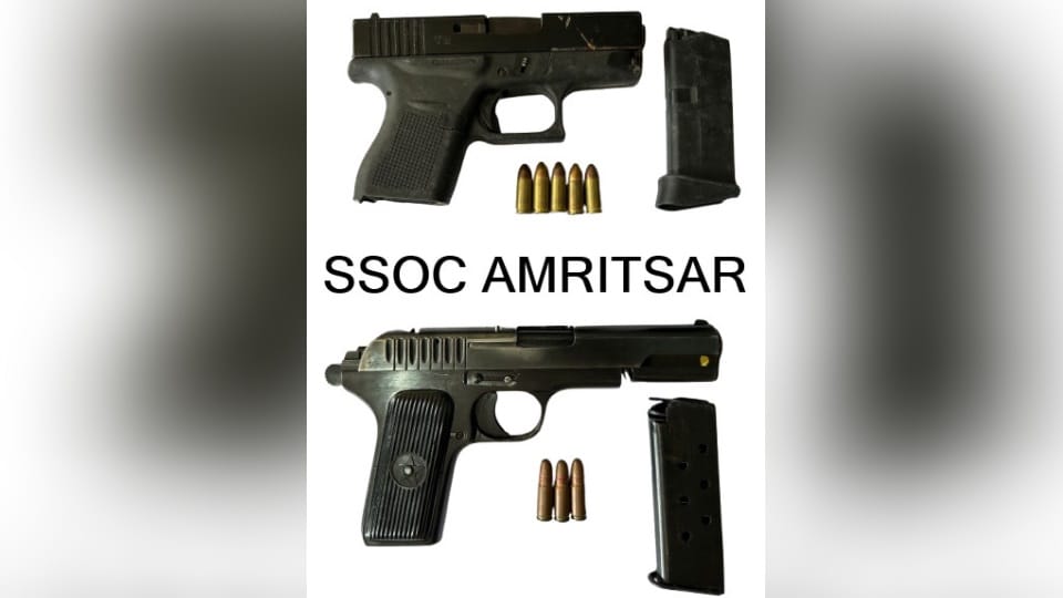 Gangster module busted Amritsar Special Operations Cell arrests four accused