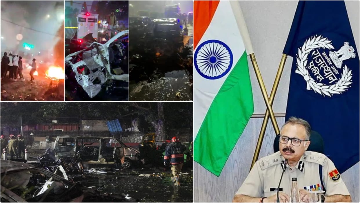 Rajasthan News: Alert in Rajasthan after explosion near Red Fort in Delhi, DGP Rajiv Sharma increases vigil