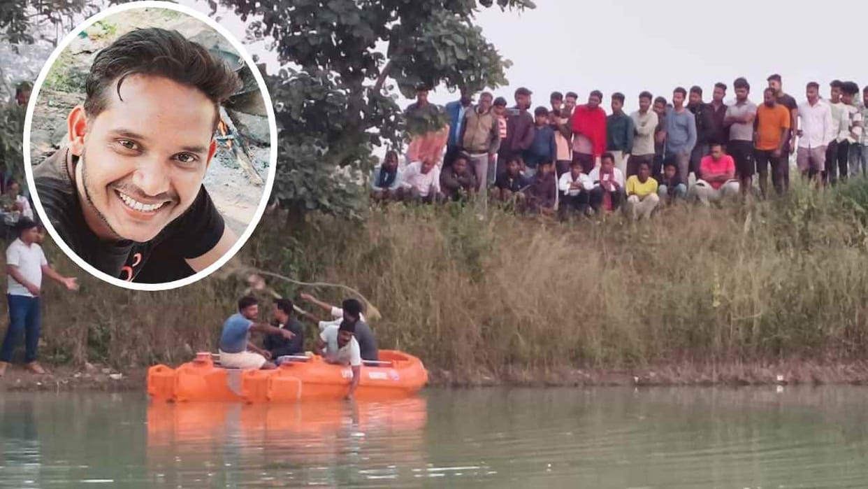 24-year-old Manoj Prajapati died after drowning in a pond In Korba