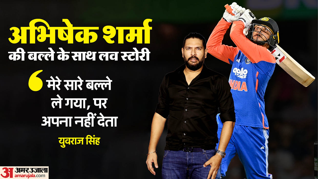 "Yeh Mar Jaayega": Yuvraj Singh Reveals Funny Secret About Abhishek Sharma’s Love for His Bats