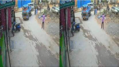 8 साल के बच्चे को लॉरी ने कुचला