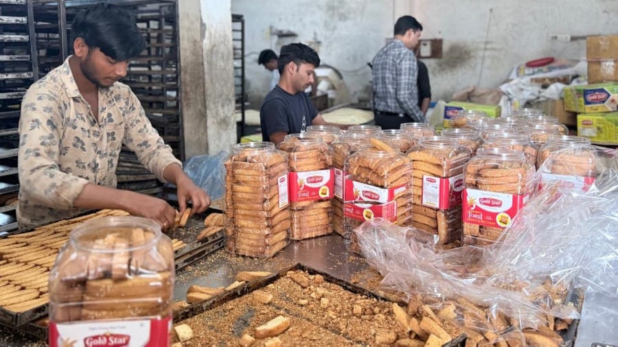 indore news food safety raids gold star bakery and rehan food products toaster