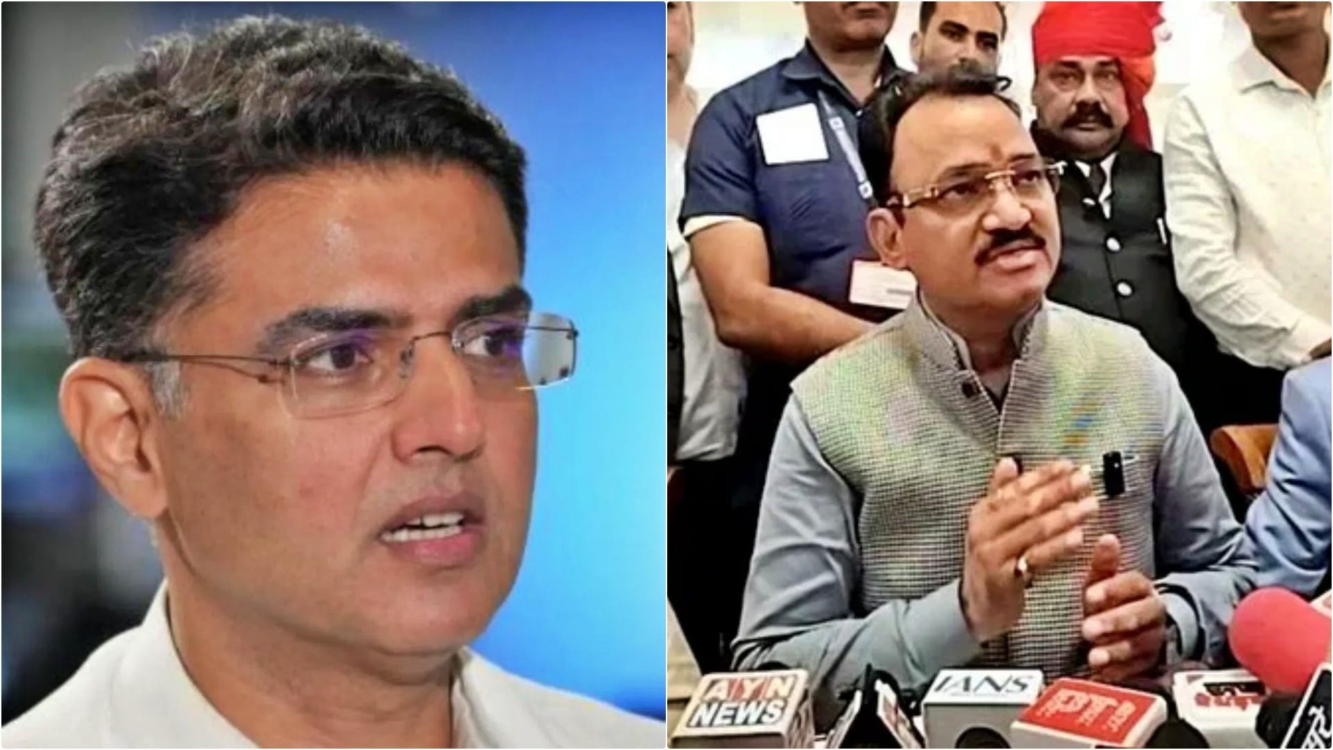 वरिष्ठ कांग्रेस नेता सचिन पायलट तथा डिप्टी सीएम प्रेमचंद बैरवा