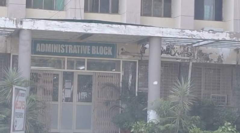 Room 13 of Building 17 of Al Falah University where Dr. Muzamil and Dr. Omar fabricated their terror story