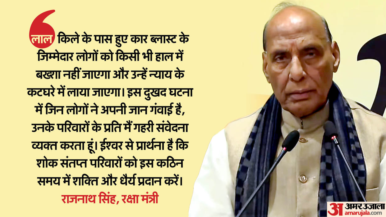 Delhi Blast: Political Parties Reactions Statement Update BJP Congress and others