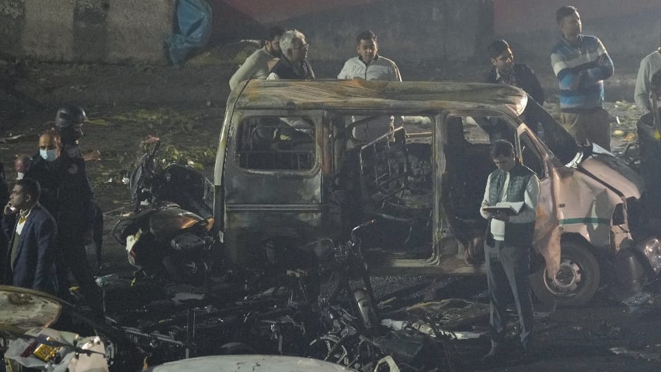 Delhi Car Blast Linked To Faridabad Module: Terrorist Dr Umar Triggered Explosion in Panic After Raid