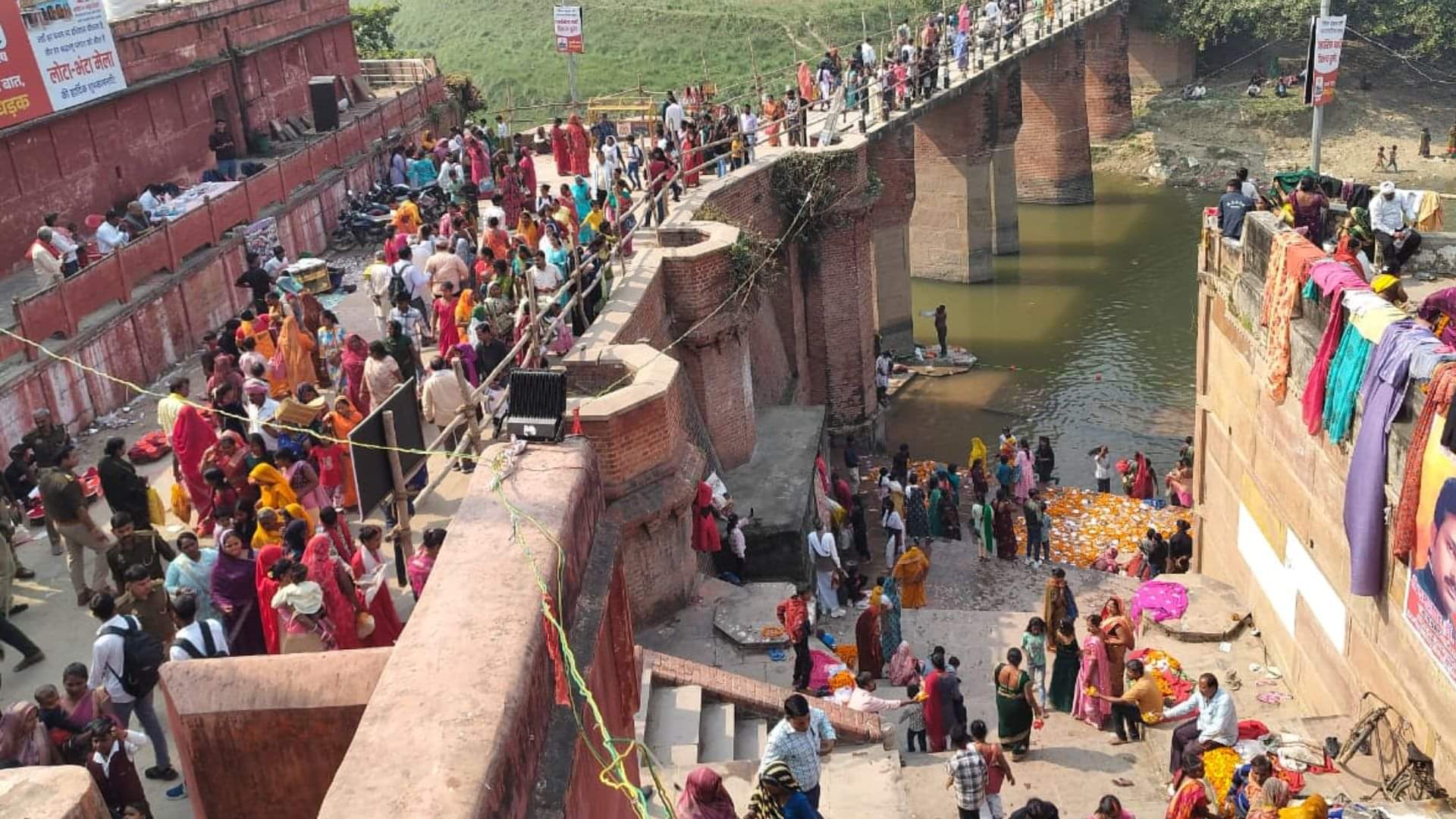 Lota-Bhanta Fair Baati chokha offering prepared within four-km radius on Varuna river in Varanasi