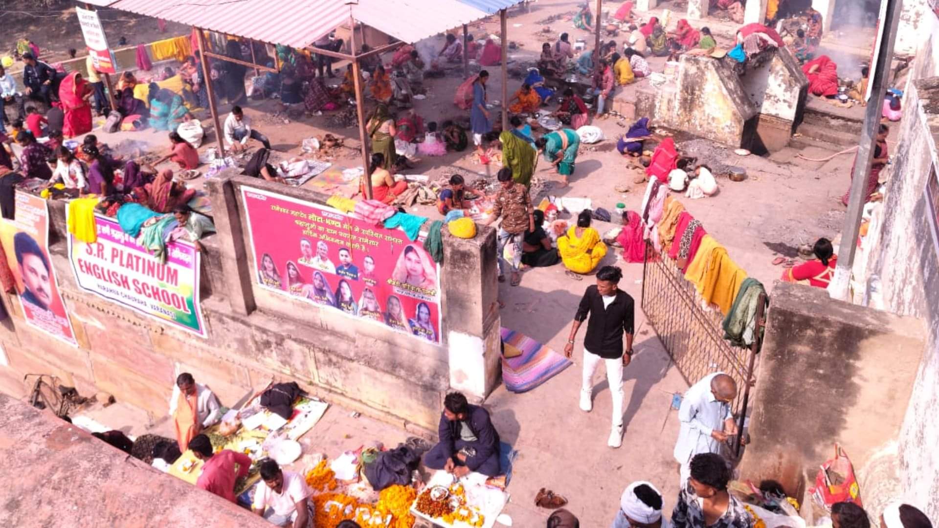 Lota-Bhanta Fair Baati chokha offering prepared within four-km radius on Varuna river in Varanasi