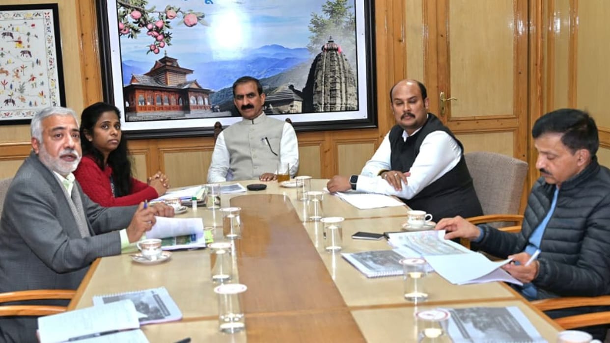 Himachal AYUSH doctors to get 100 percent salary during PG herbal garden in Spiti CM Sukhu instructions