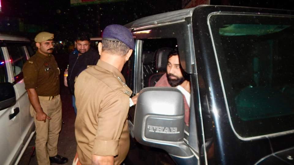 property dealer confined to his home with family for a month after receiving extortion threats