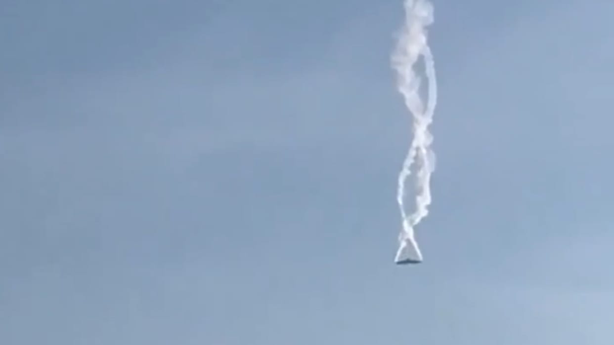 Turkish military cargo plane crashes in Georgia after taking off from Azerbaijan