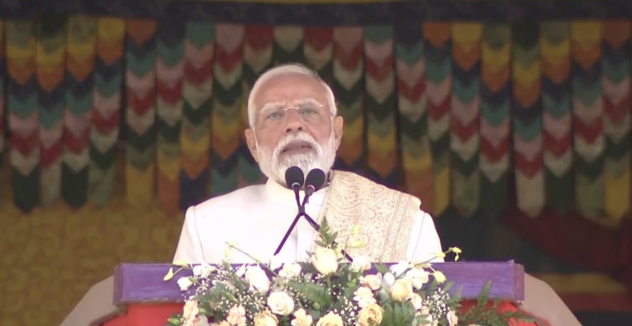 pm narendra modi statement on delhi red fort blast in bhutan said no one will spare