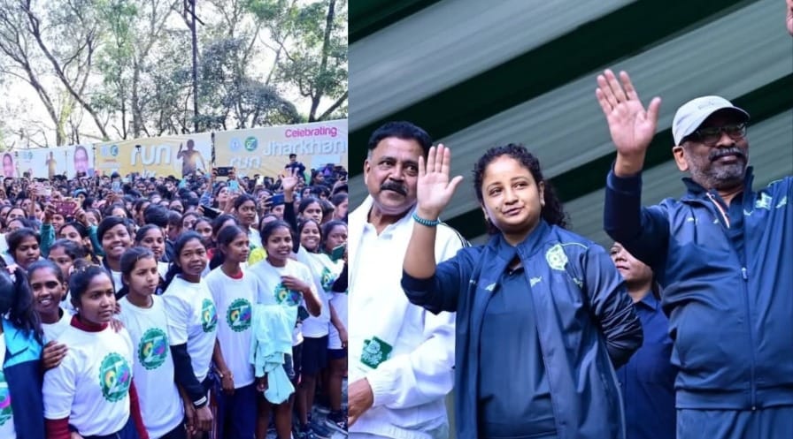 'रन फॉर झारखंड' का आयोजन, सीएम सोरेन ने प्रतिभागियों का बढ़ाया हौसला।