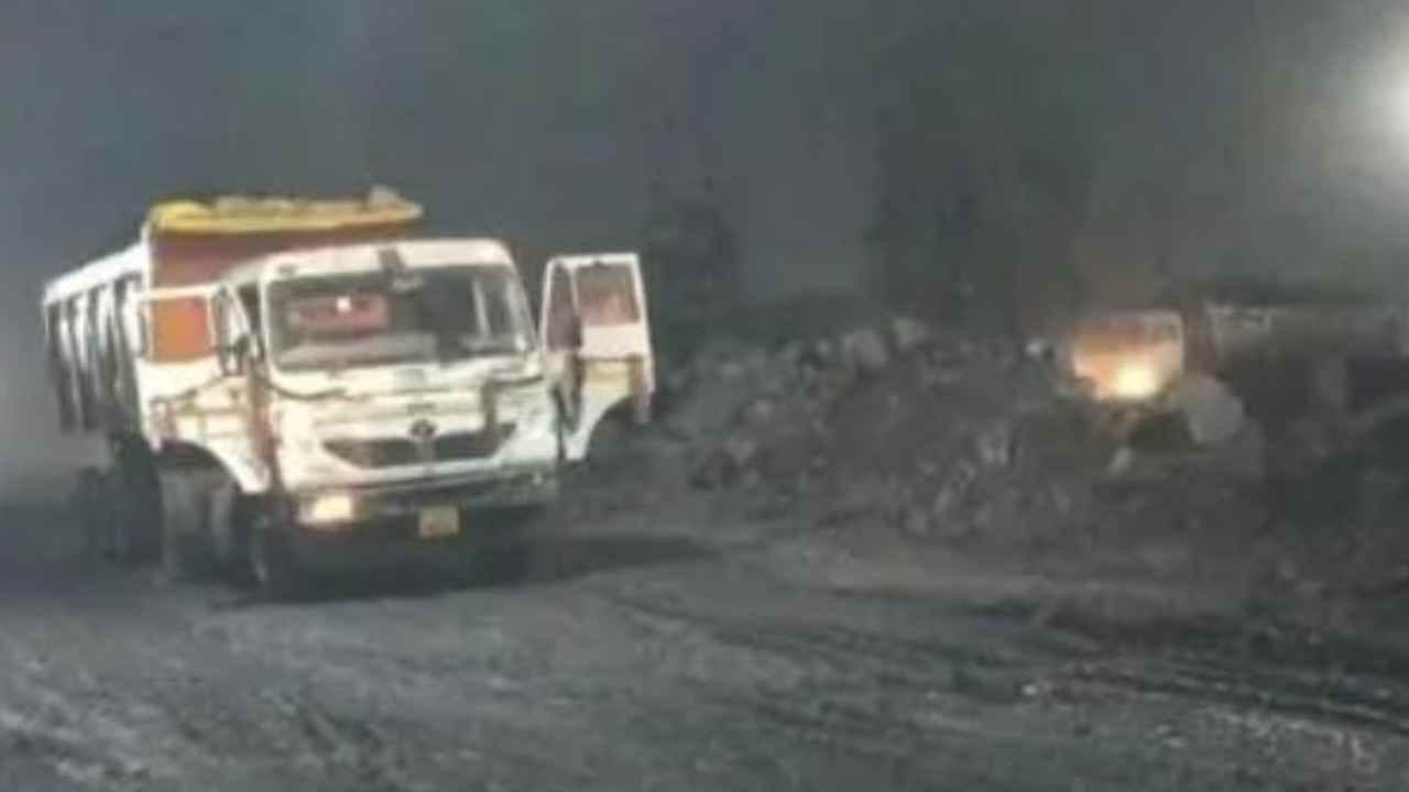 दीपका खदान क्षेत्र में हुआ हादसा