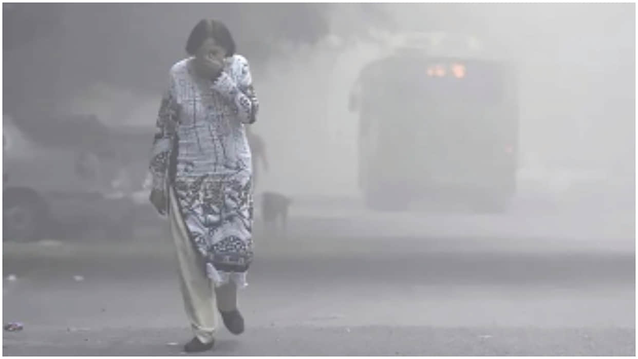 The air in Moradabad began to deteriorate even before the burning of the Ravana effigy.