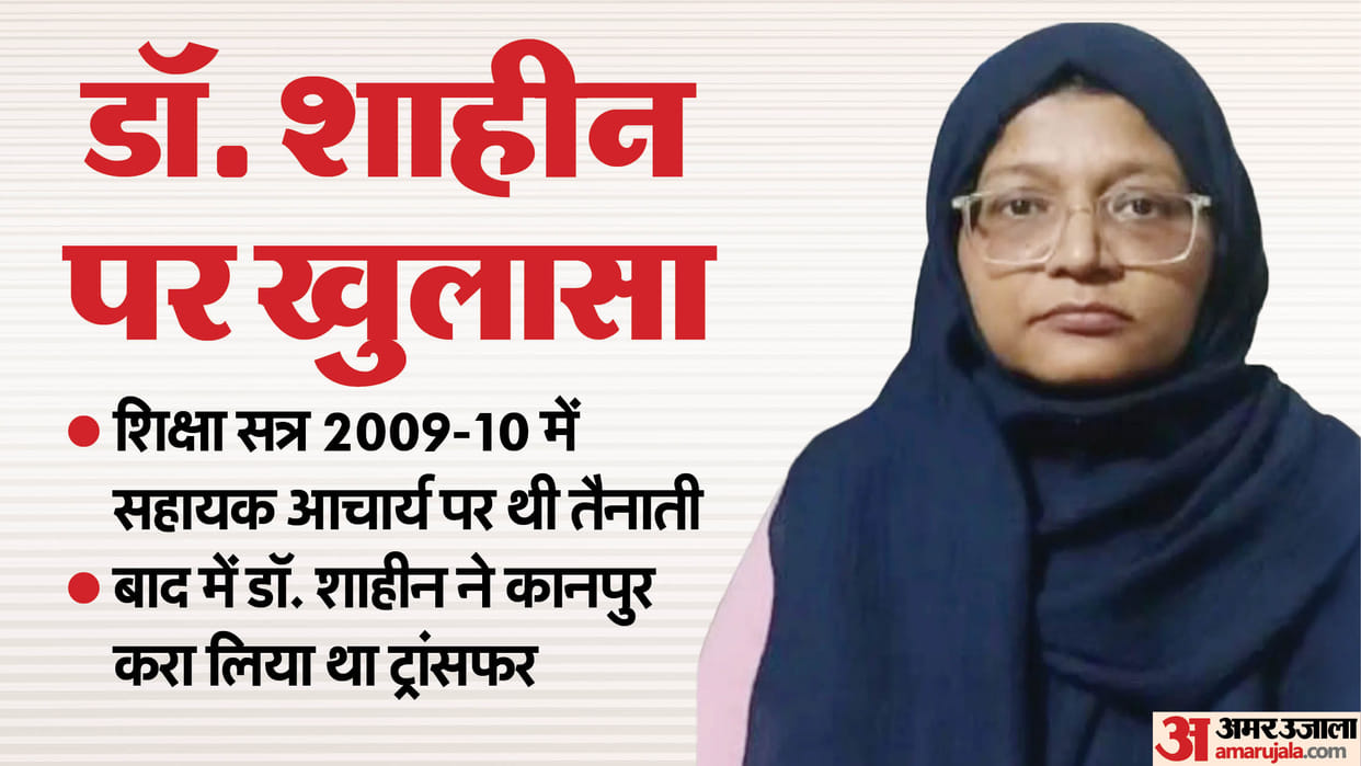 UP News Docter Shaheen was found with three passports different addresses on each visited Pakistan three times