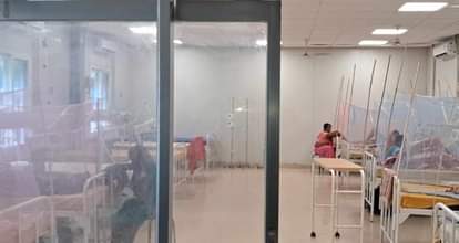 Muzaffarpur Bihar news : dengu case increase health department on alert mode special ward ready