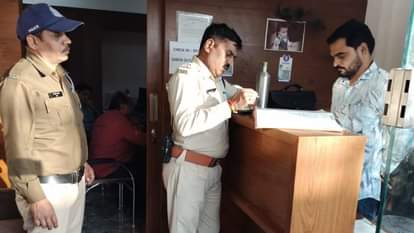indore news Police security and checks after Delhi blast terrorist attack