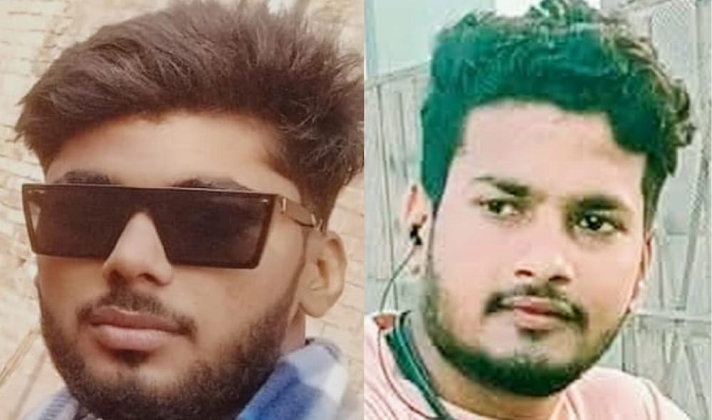 Fatehpur Road Accident Two friends riding a bike died after being hit by a truck one in critical condition