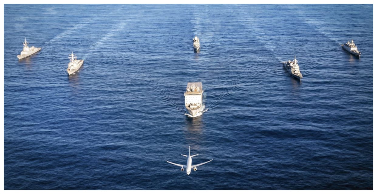 australia joins malabar exercise to boost indo pacific security with quad countries tackle china challenge