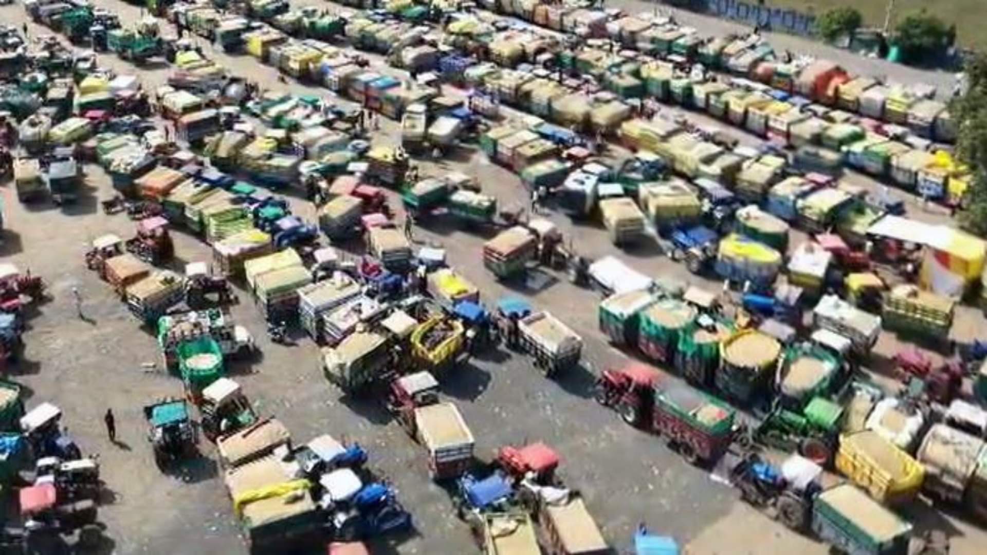 MP News Farmers Forced to Sleep Under Sky as Paddy Floods Mandis in Chilling Cold