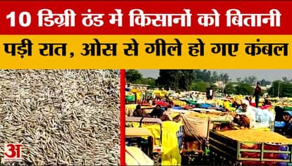 MP News: 400 farmers spent the night under the open sky in Raisen, waiting for 30 hours for paddy auction