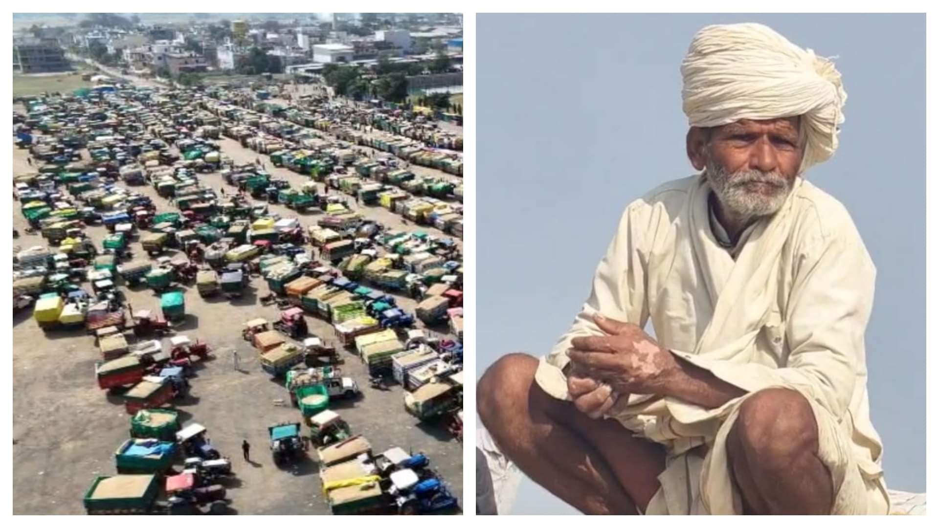 MP News Farmers Forced to Sleep Under Sky as Paddy Floods Mandis in Chilling Cold