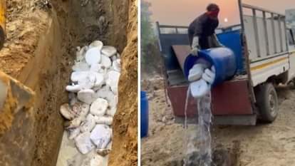 Midnight Raid in Agra five Quintals of Fake Paneer Seized During Marriage Season Crackdown