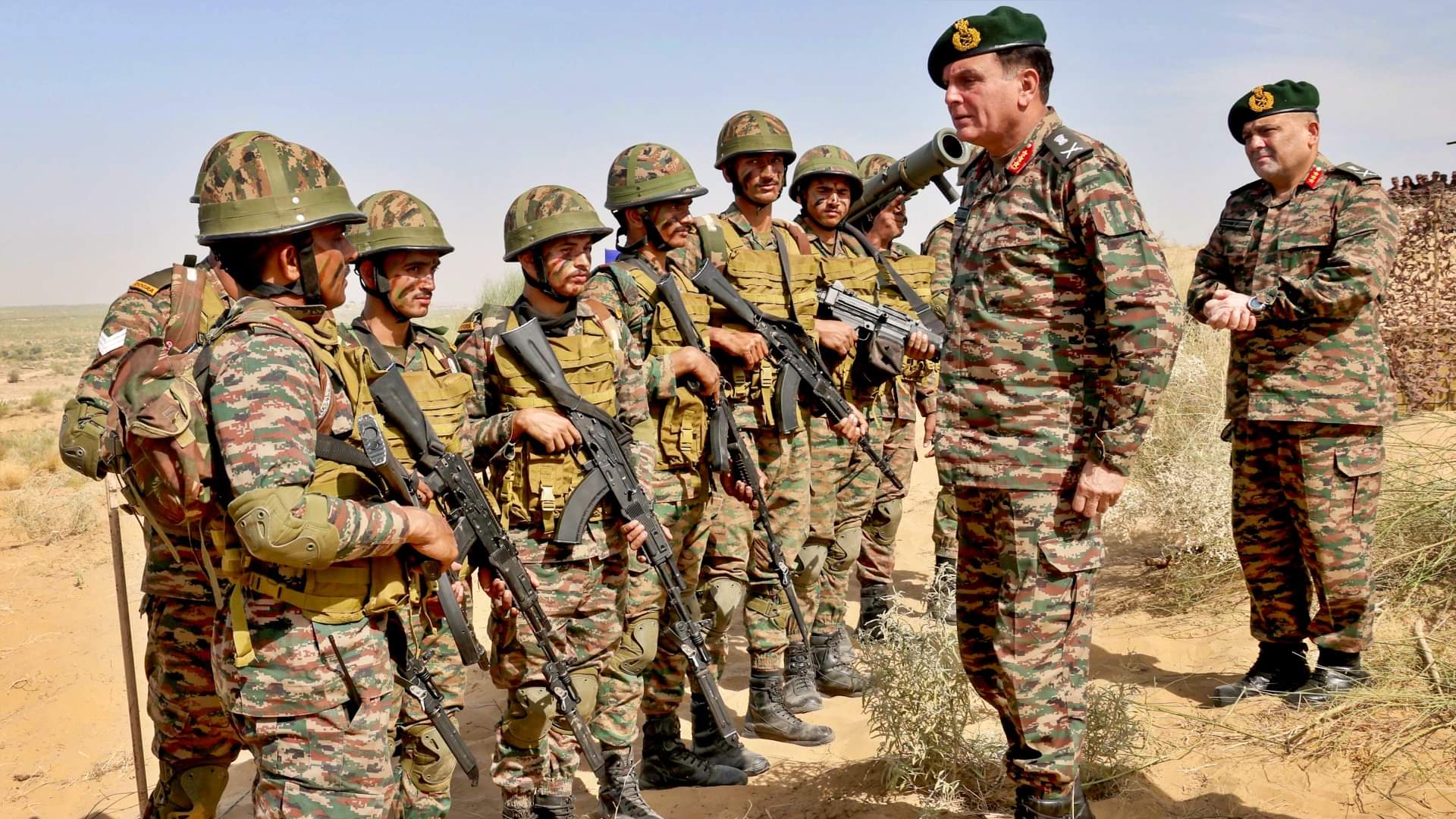 Operation Trishul Indian Army and Air Force Display War Power in desert of Rajasthan