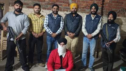AGTF and Batala Police arrested Luv Randhawa member of the Jaggu Bhagwanpuria gang