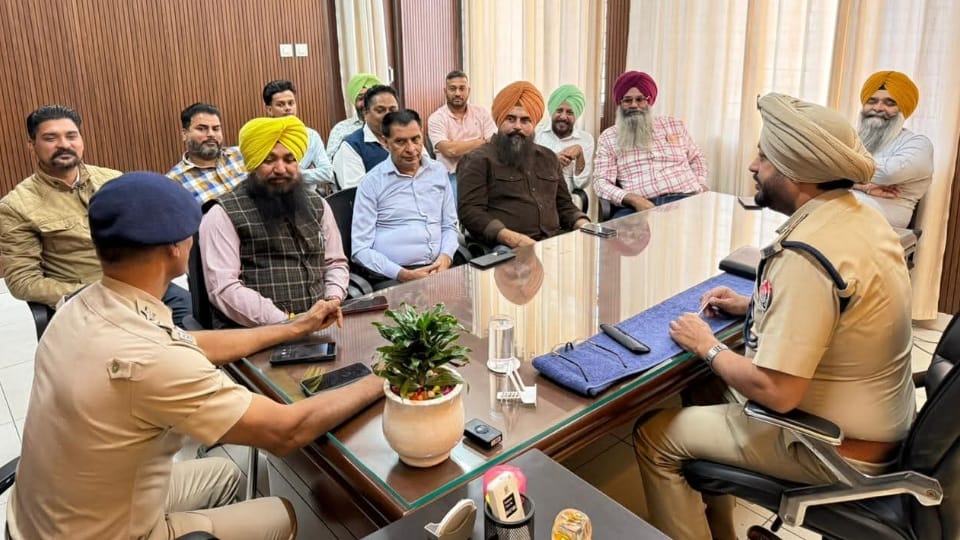 Khanna Police formulate strategy Locals will support police in drug prevention and action against drug addicts
