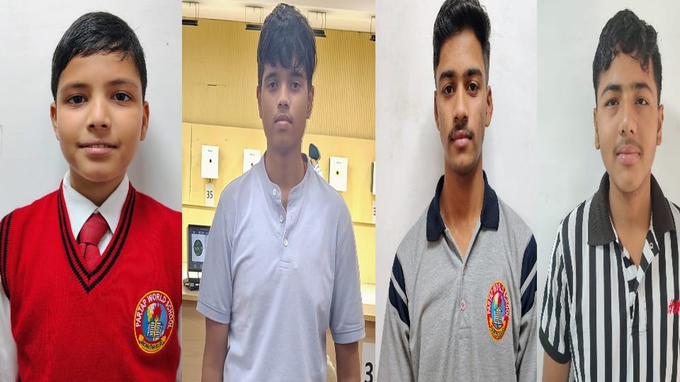 Pathankot PWS shooters qualify for 27th All India Inter School Shooting Championship