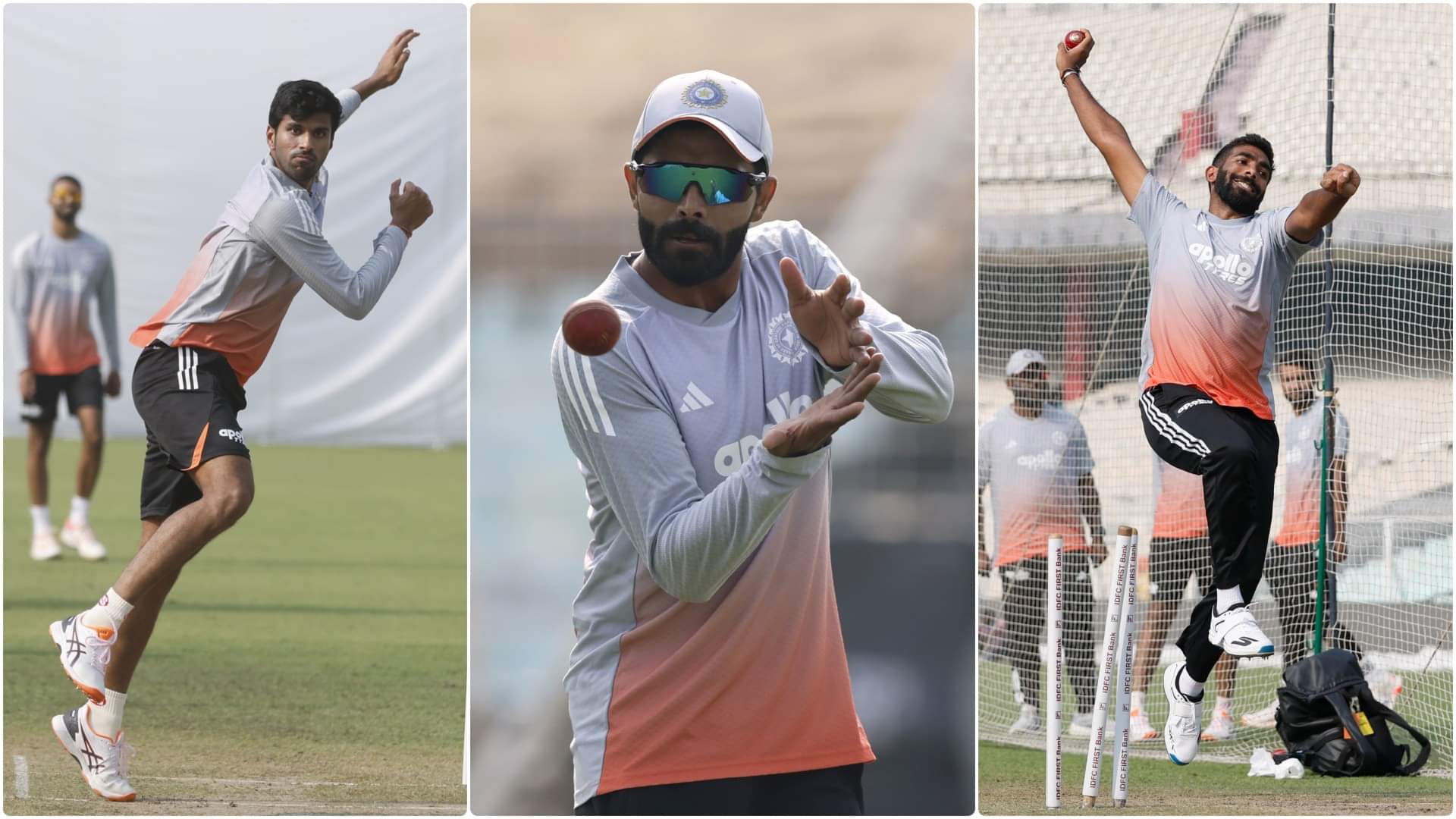 IND VS SA: Indian team practiced on eden garden before 1st test against south africa see photos