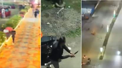 Maharashtra groom stabbed on stage Wedding celebration Drone chased accused nearly two kilometers