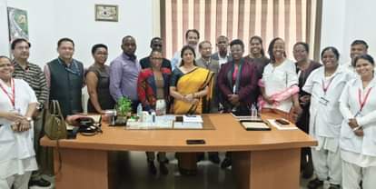 Bhopal News: Bhopal government hospital model will be implemented in Rwanda, African delegation reached the ca