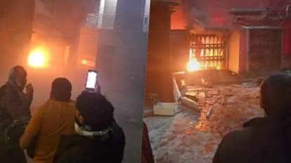 Fire breaks out again at MPs' residential apartment in Delhi