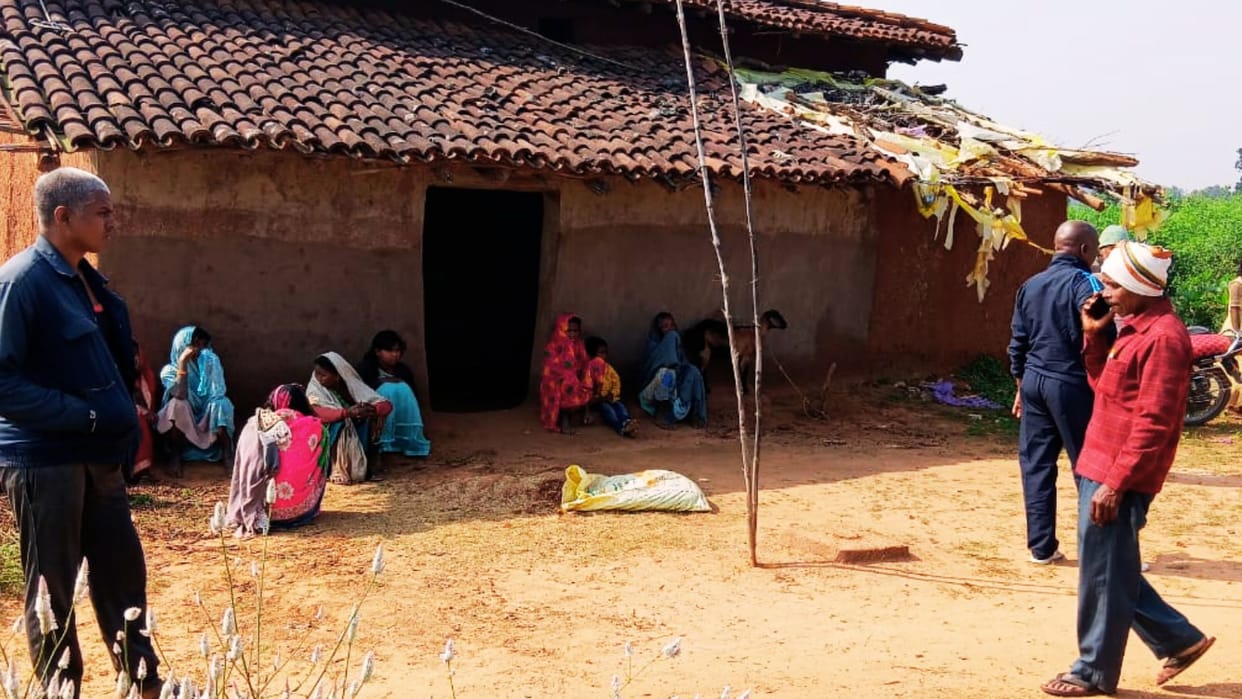 Horrifying incident in sonbhadra Mother kills infant by throwing him into burning stove