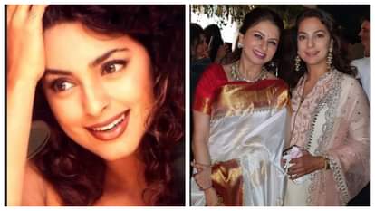 Juhi Chawla celebrating 58th happy birthday jackie shroff wish her