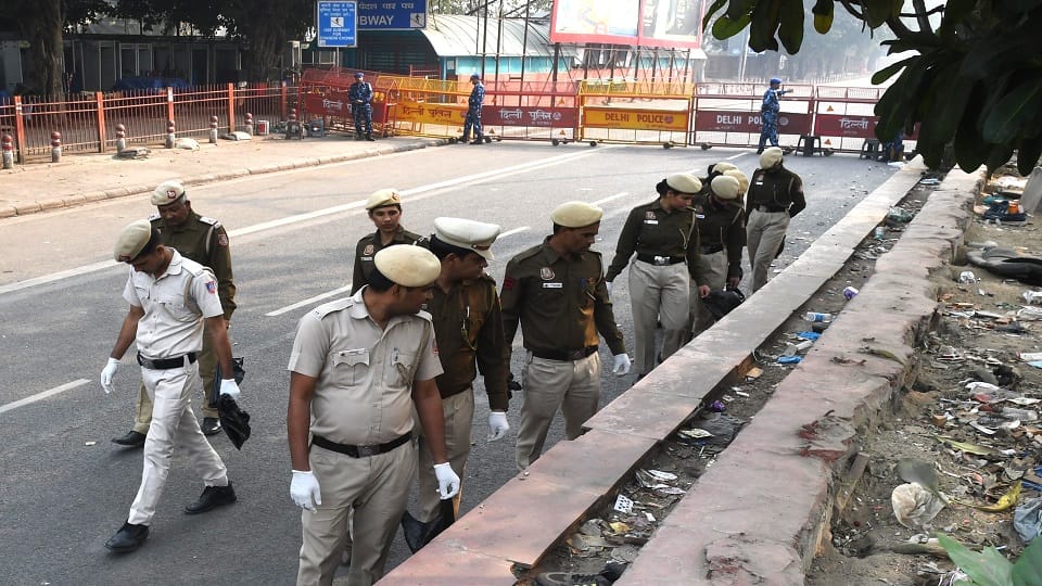 Delhi Blast Human body parts still being found three days after blast