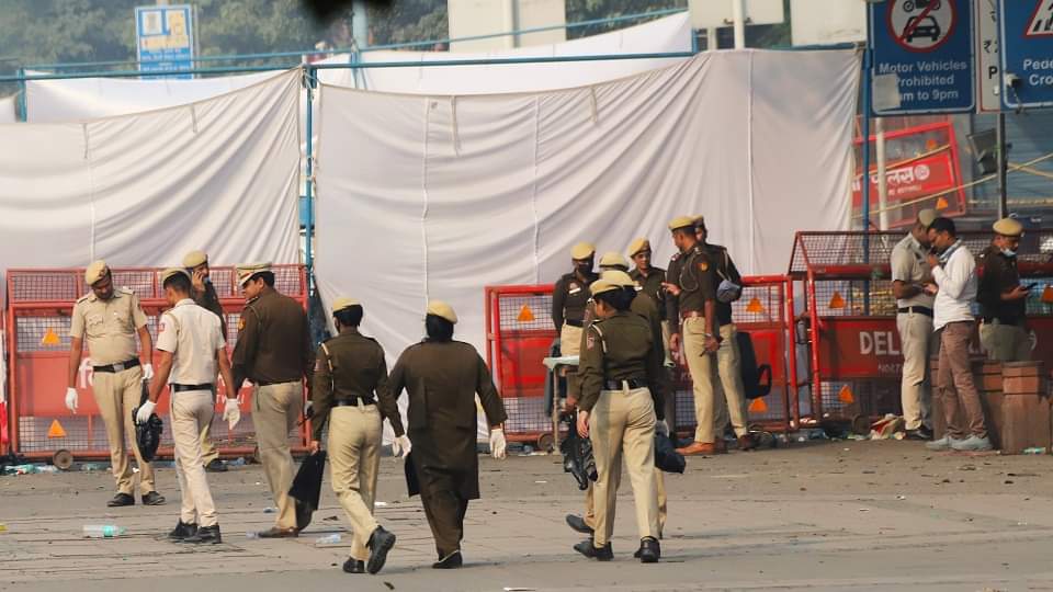 Delhi Blast Human body parts still being found three days after blast