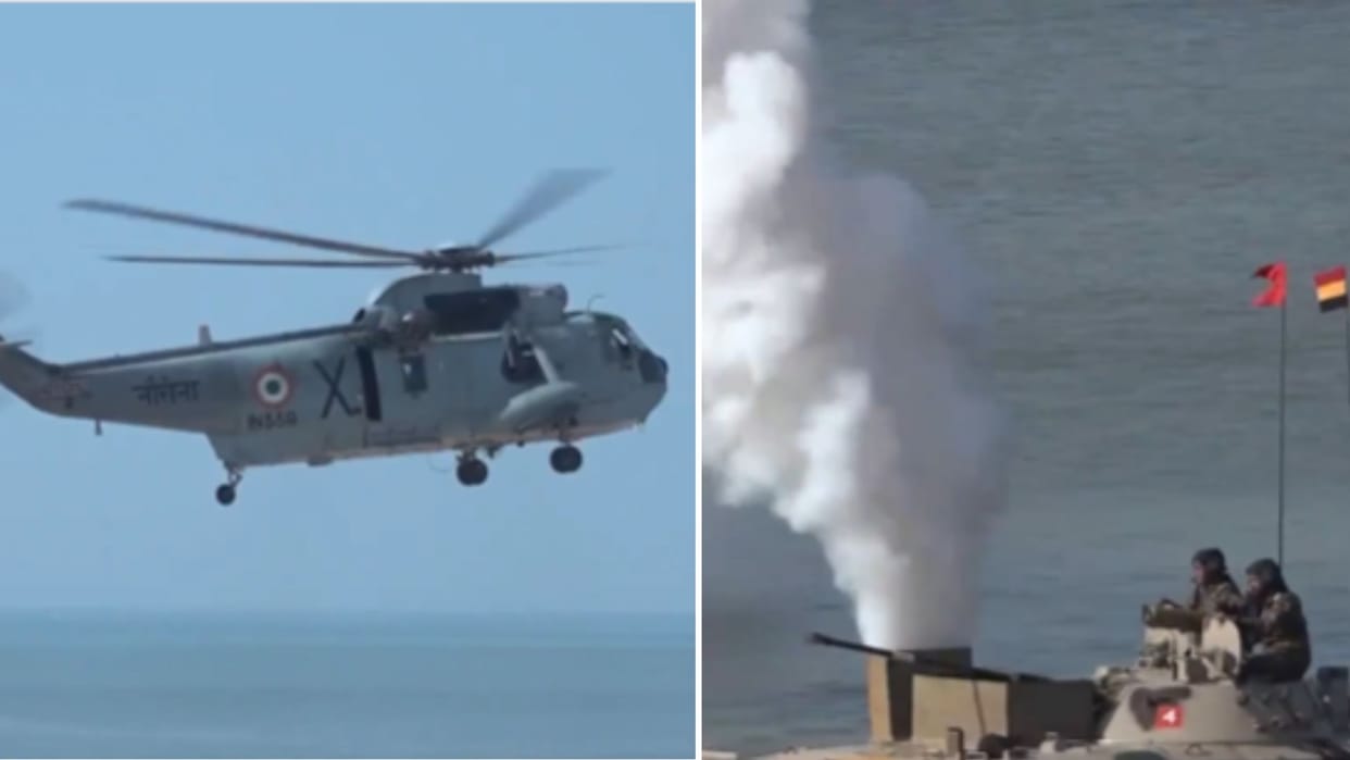 Trishul largest military exercise since Operation Sindoor further strengthens strength of three armed forces