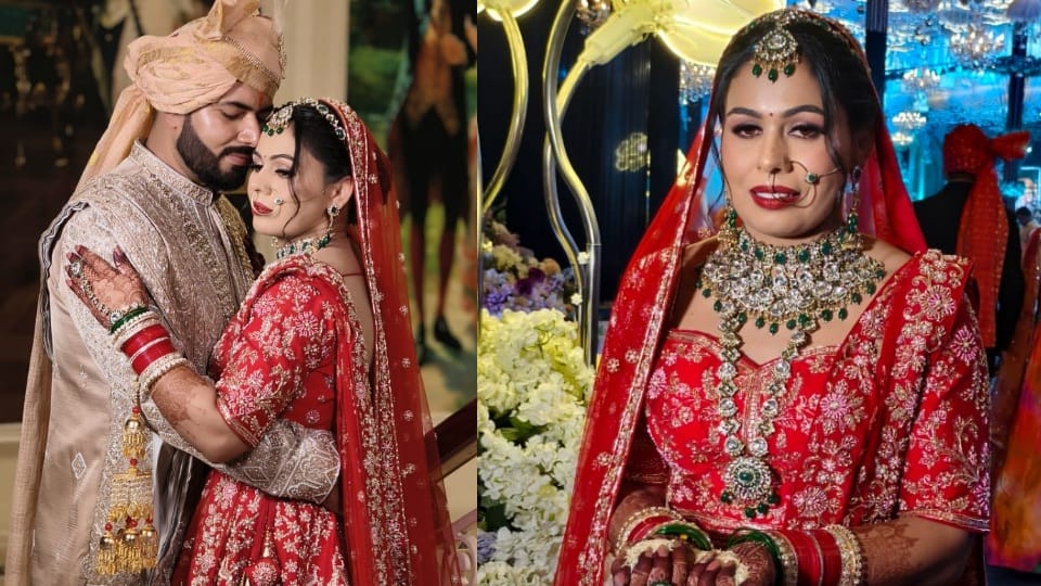 Wrestler Pooja Dhanda and businessman Abhishek Bora get married in Hisar Brijbhushan Singh offer blessing