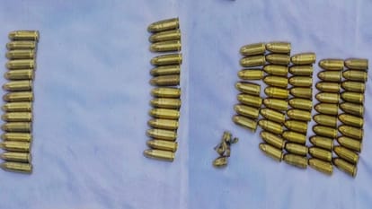Cartridges manufactured at Pakistan Ordnance Factory bearing POF mark were also found in India