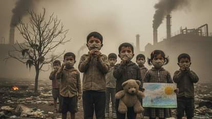 Children are most affected by pollution air pollution is not just an environmental issue News In Hindi