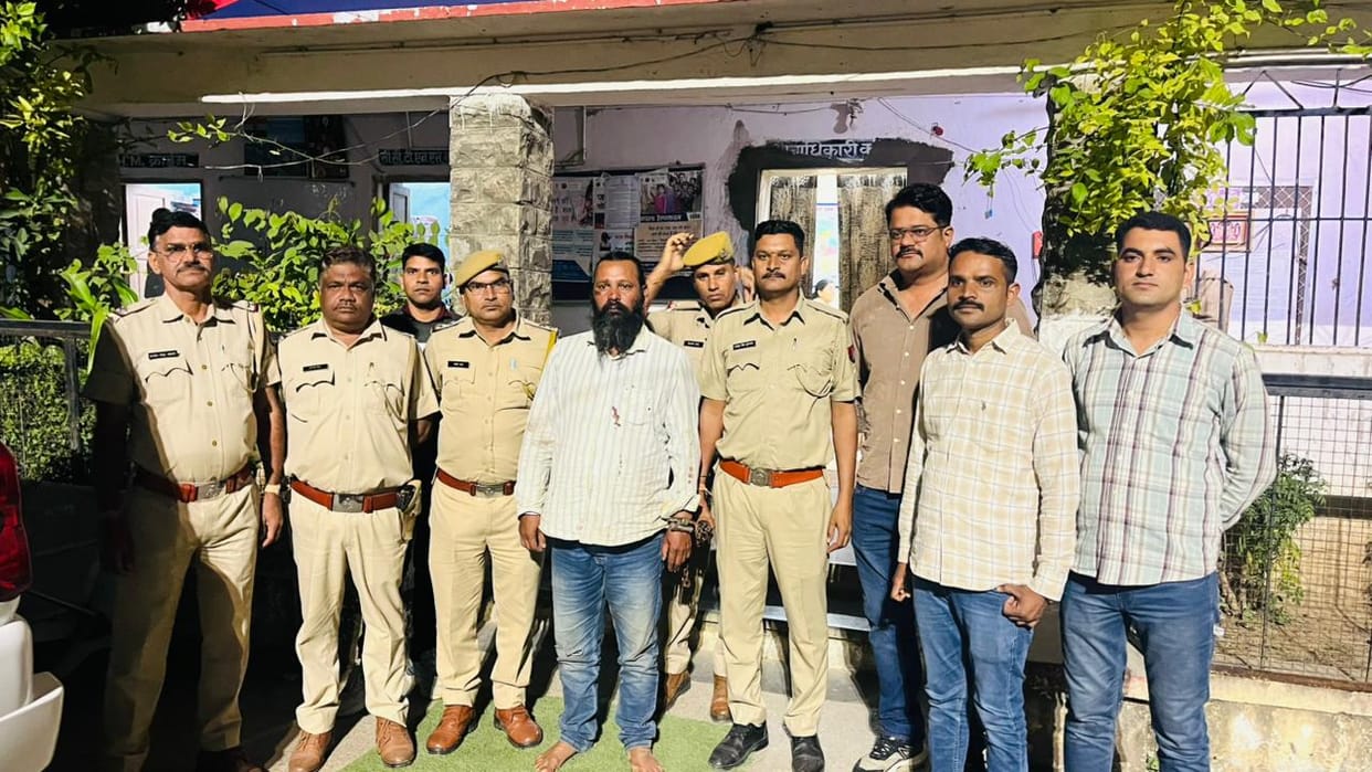 Rajasthan Crime Chittorgarh firing case Accused arrested Ramesh Inani murder