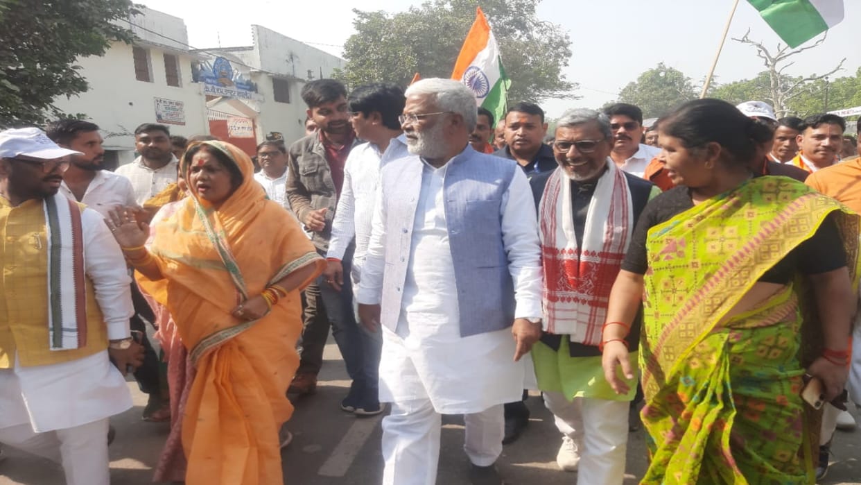 Unity March: Minister Swatantradev said- Sardar Patel is an example of the integrity and unity of the country