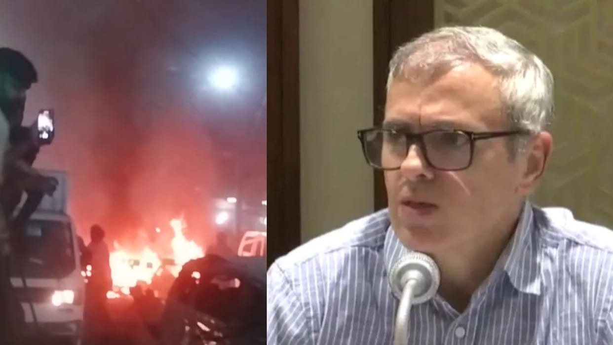 Jammu and Kashmir Chief Minister Omar Abdullah statement on Delhi blast