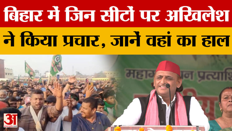 Bihar Result 2025: अखिलेश यादव ने भी किया था बिहार में चुनाव प्रचार, 25 सीटों पर की रैली,  4 सीटों पर जीत